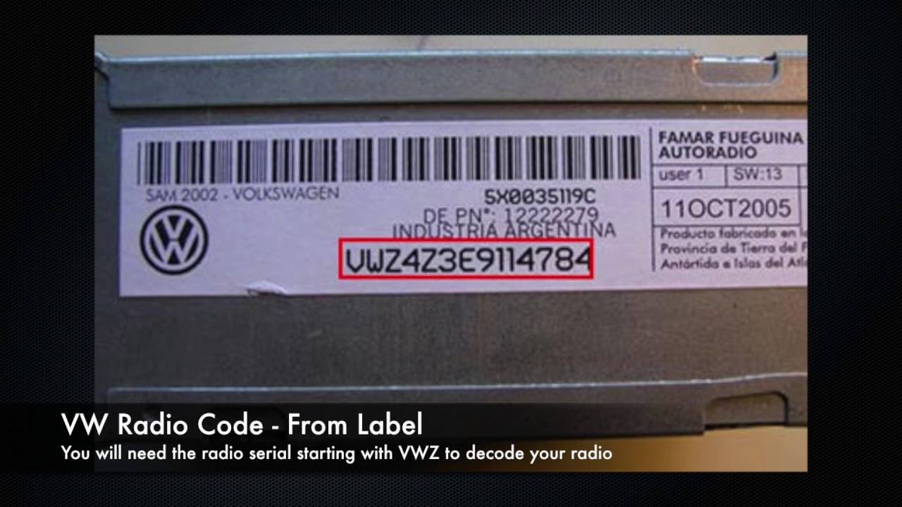 online radio codes